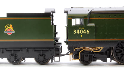 West Country Class 4-6-2 R30114 'Braunton' BR Green Early Emblem Steam Locomotive