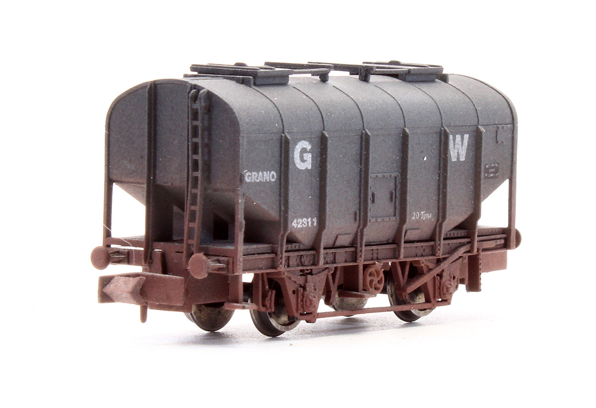 Pre-Owned GWR Bulk Grain Hopper Wagon No.42311 - Weathered
