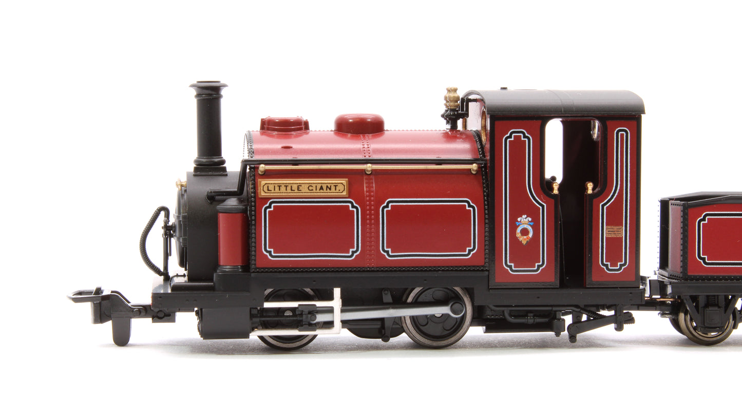 Kato/Peco Ffestiniog Railway Large England “LITTLE GIANT” Locomotive (Maroon)