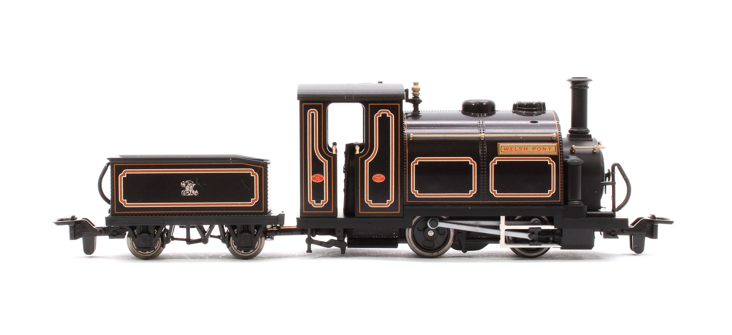 Kato/Peco Ffestiniog Railway Large England “WELSH PONY” Locomotive (Purple Brown)