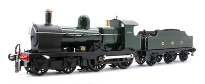 E/30-C "Duke" GWR Class 4-4-0 GWR Unlined Green w/ Black Curved Frame & Churchward Tender Steam Locomotive