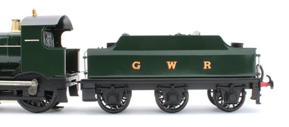 E/30-C "Duke" GWR Class 4-4-0 GWR Unlined Green w/ Black Curved Frame & Churchward Tender Steam Locomotive