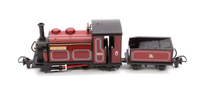 Kato/Peco Ffestiniog Railway Small England “PALMERSTON” Locomotive (Maroon)