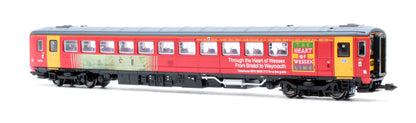 Pre-Owned Class 153 153318 Wessex Trains (Pink) Diesel Locomotive