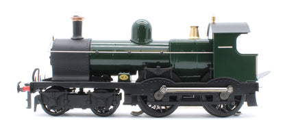 E/30-C "Duke" GWR Class 4-4-0 GWR Unlined Green w/ Black Curved Frame & Churchward Tender Steam Locomotive