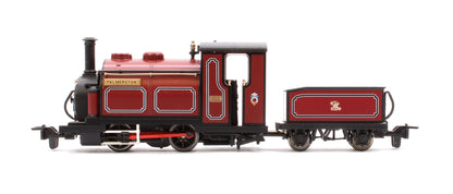 Kato/Peco Ffestiniog Railway Small England “PALMERSTON” Locomotive (Maroon)