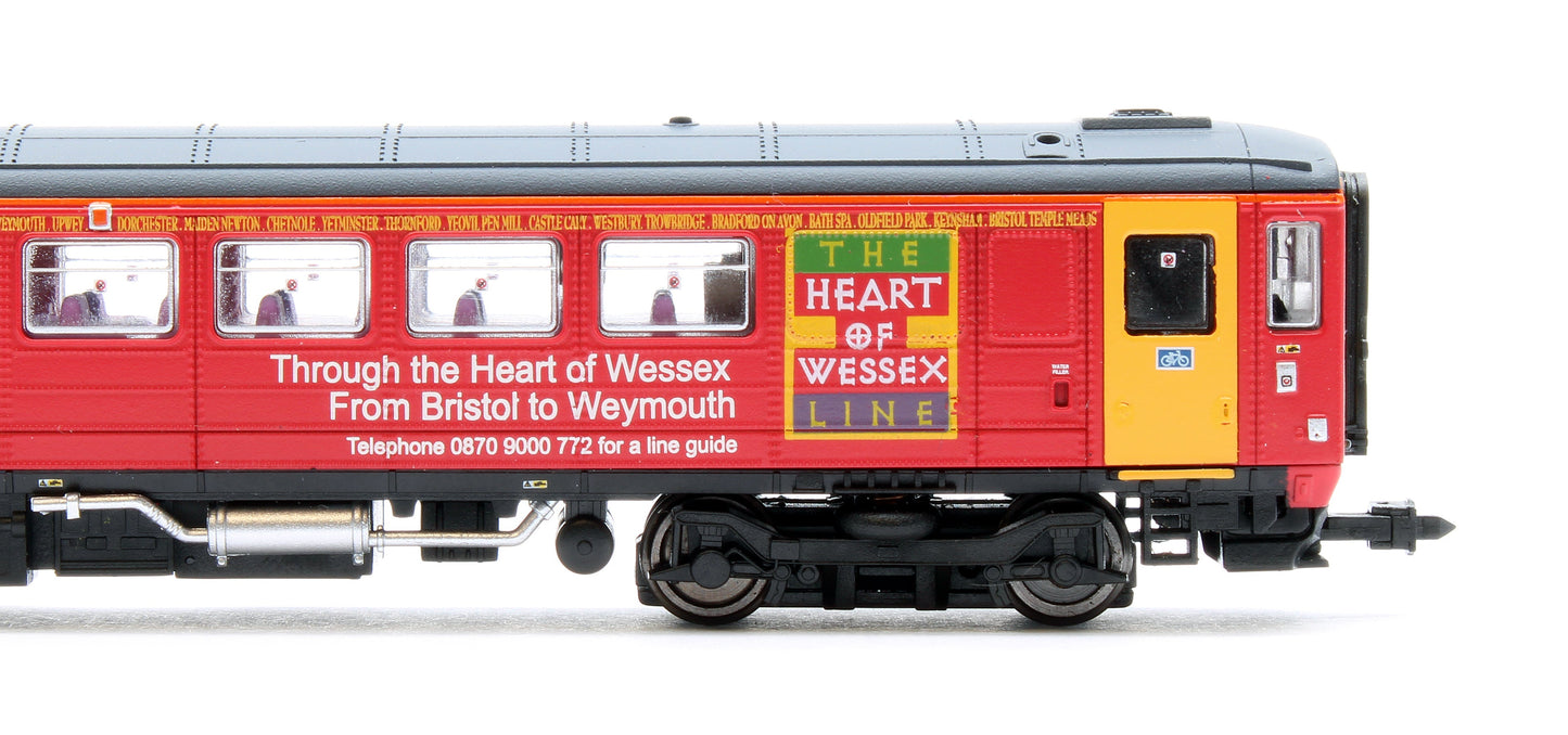 Pre-Owned Class 153 153318 Wessex Trains (Pink) Diesel Locomotive