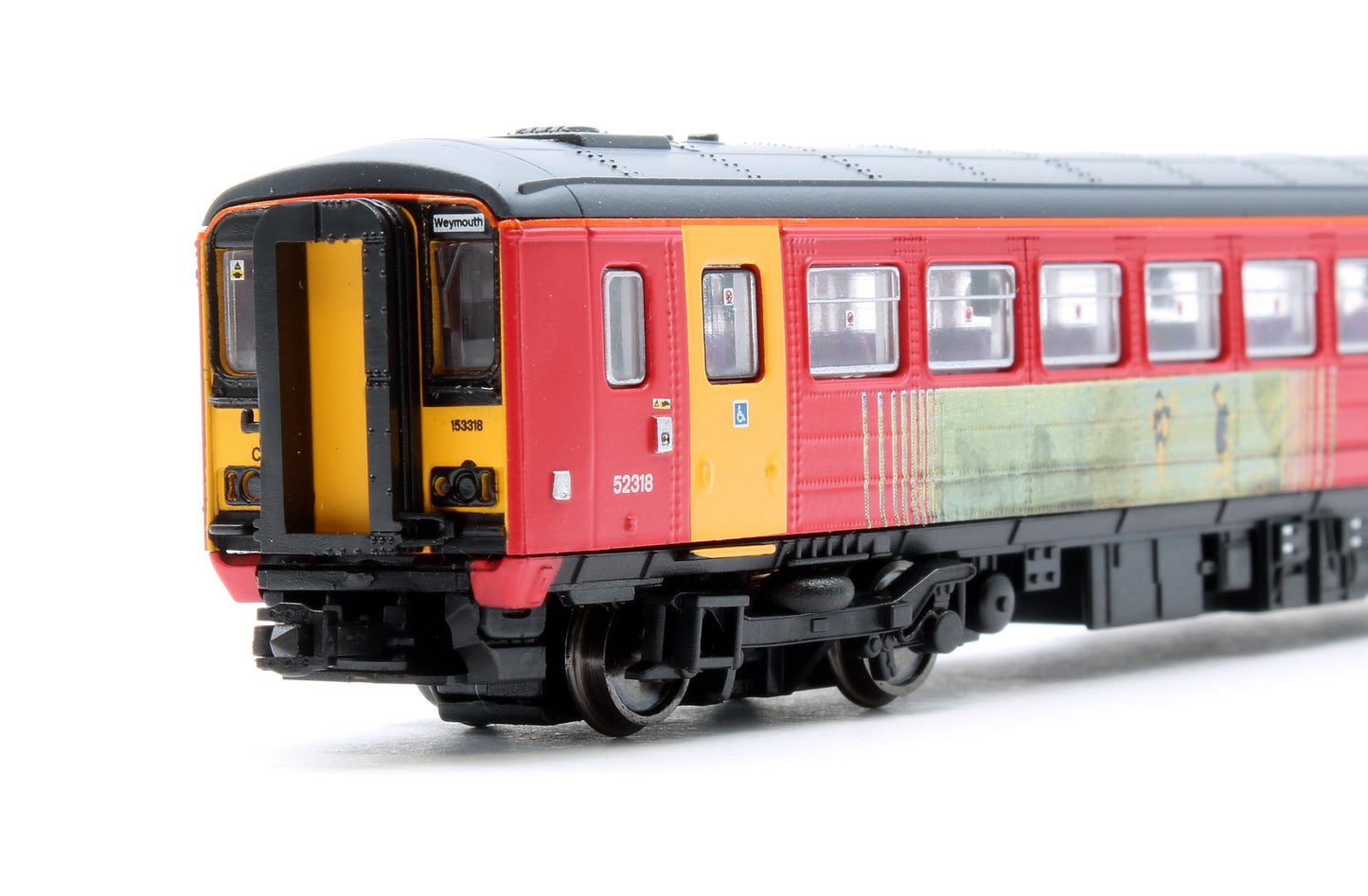 Pre-Owned Class 153 153318 Wessex Trains (Pink) Diesel Locomotive - DCC Fitted