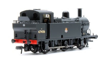 LMS Fowler 3F (Jinty) 47406 BR Black (Early Emblem) Steam Locomotive - DCC Sound