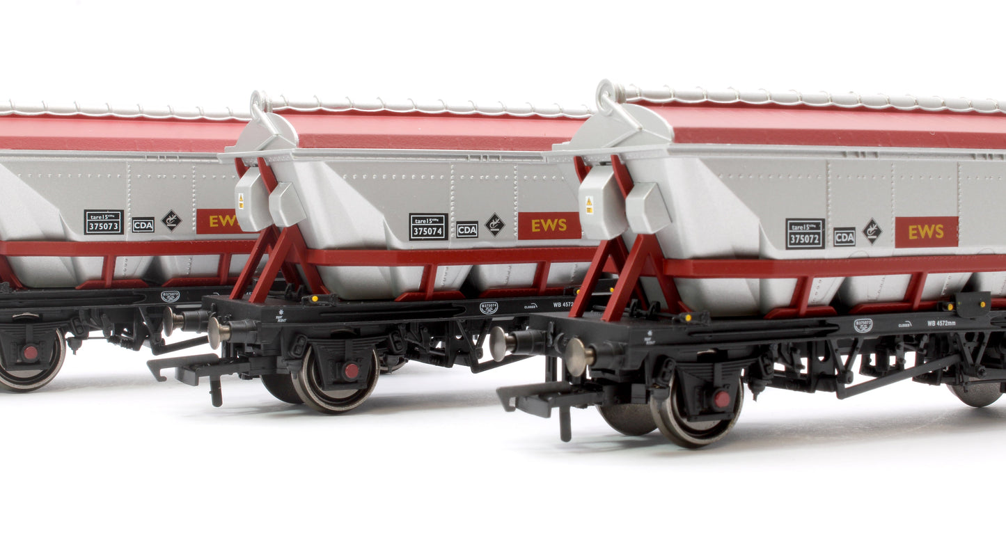 Pre-Owned EWS CDA Hopper Wagons Three Pack