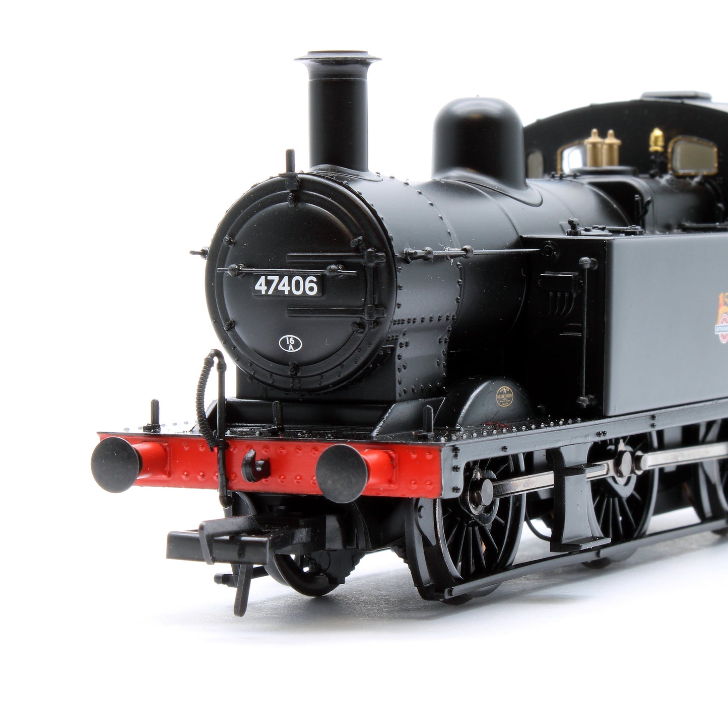 LMS Fowler 3F (Jinty) 47406 BR Black (Early Emblem) Steam Locomotive