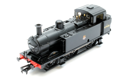 LMS Fowler 3F (Jinty) 47406 BR Black (Early Emblem) Steam Locomotive - DCC Sound