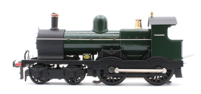 E/30-B2 "Duke" GWR Class 4-4-0 GW Unlined Green w/ Black Curved Frame & Churchward Tender Steam Locomotive