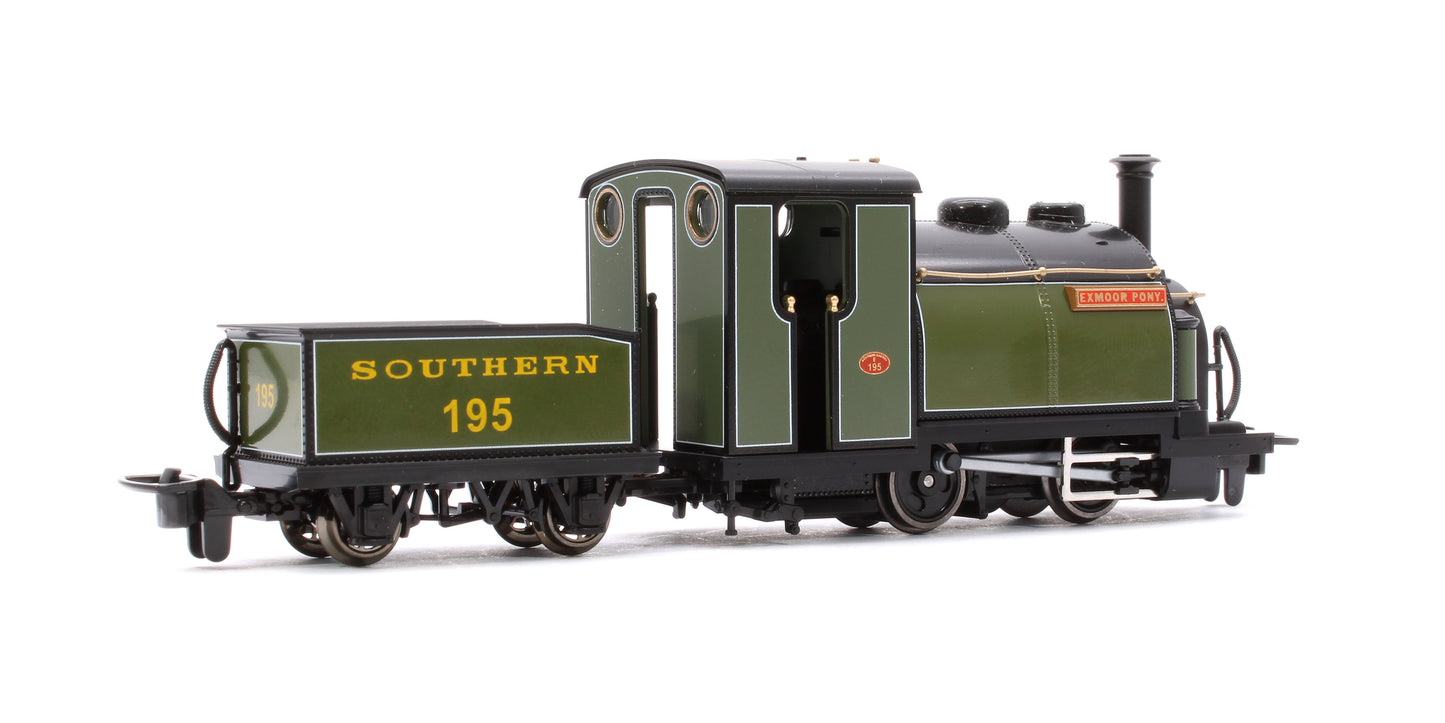 Kato/Peco Ffestiniog Railway Large England “EXMOOR PONY” Locomotive (SR Green)