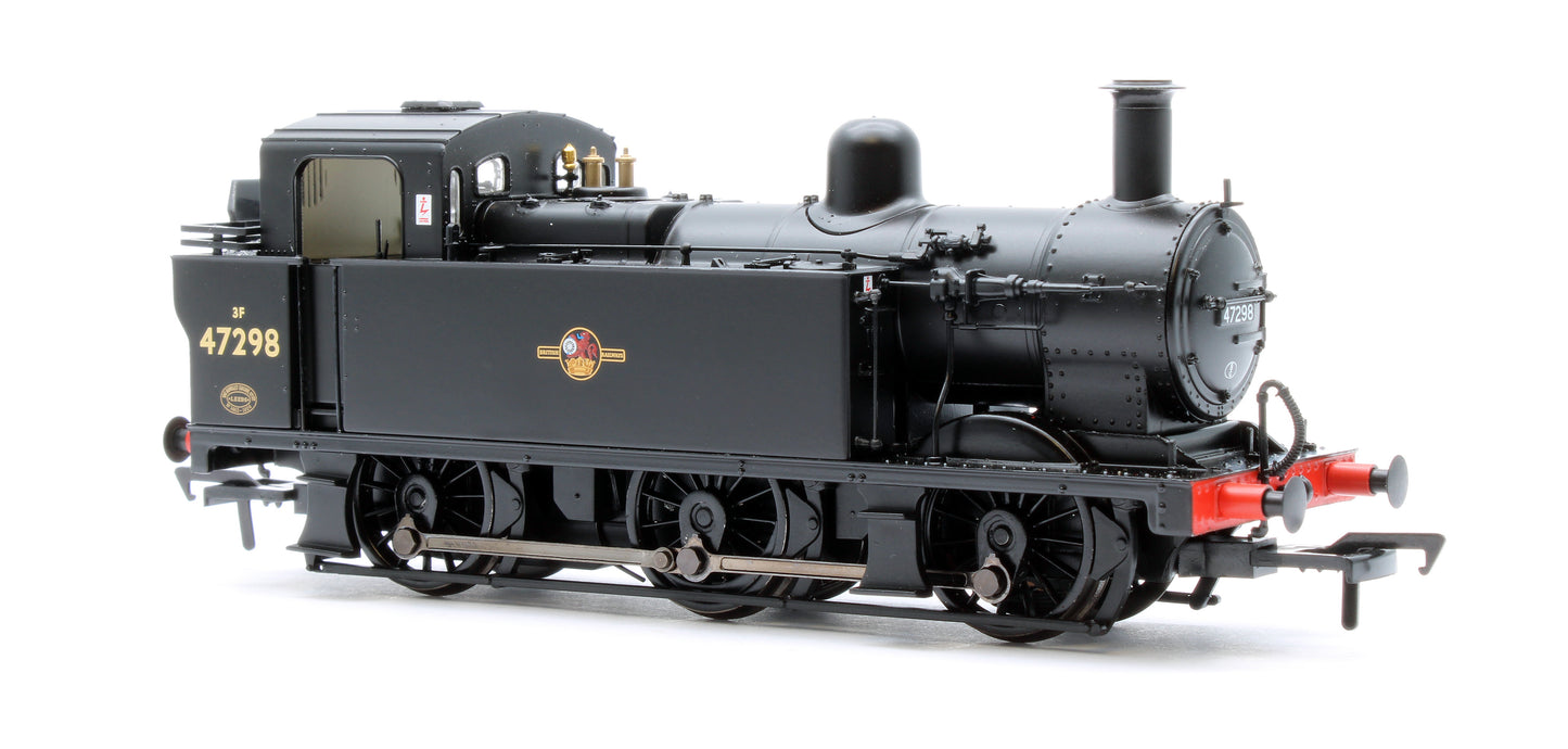 LMS Fowler 3F (Jinty) 47298 BR Black (Late Crest) Steam Locomotive