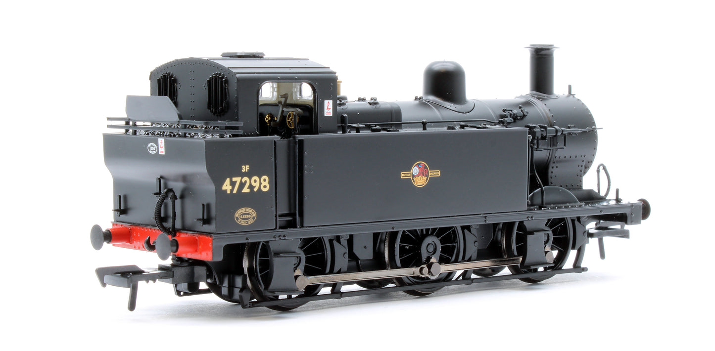 LMS Fowler 3F (Jinty) 47298 BR Black (Late Crest) Steam Locomotive - DCC Sound