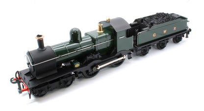 E/30-C1 "Duke" GWR Class 4-4-0 GWR Unlined Green w/ Black Curved Frame & Dean Tender Steam Locomotive