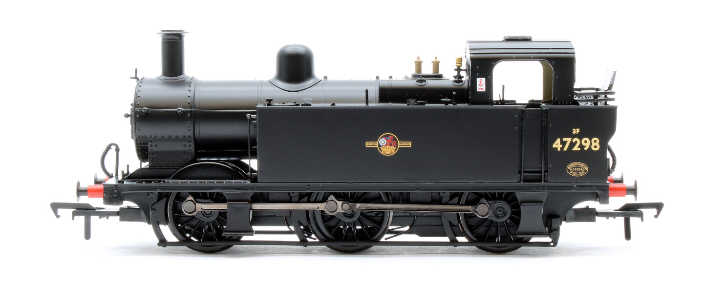 LMS Fowler 3F (Jinty) 47298 BR Black (Late Crest) Steam Locomotive