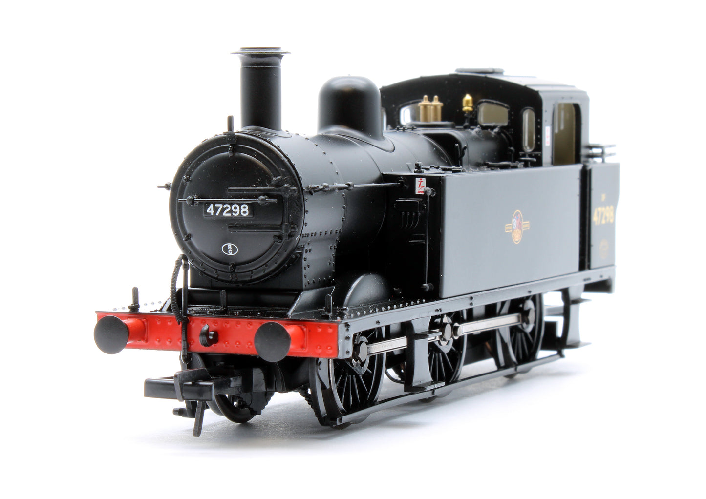 LMS Fowler 3F (Jinty) 47298 BR Black (Late Crest) Steam Locomotive - DCC Sound