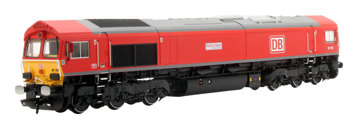 Pre-Owned ACC3022-DCC Class 66190 'Martin House Children's Hospice' DB Red Diesel Locomotive - DCC Sound
