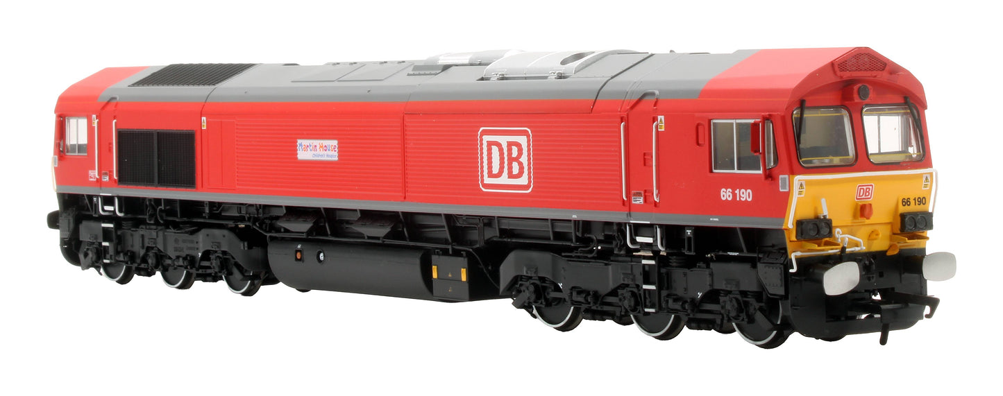 Pre-Owned ACC3022-DCC Class 66190 'Martin House Children's Hospice' DB Red Diesel Locomotive - DCC Sound