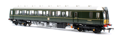 Class 121 Single-Car DMU W55028 BR Green (Small Yellow Panels)