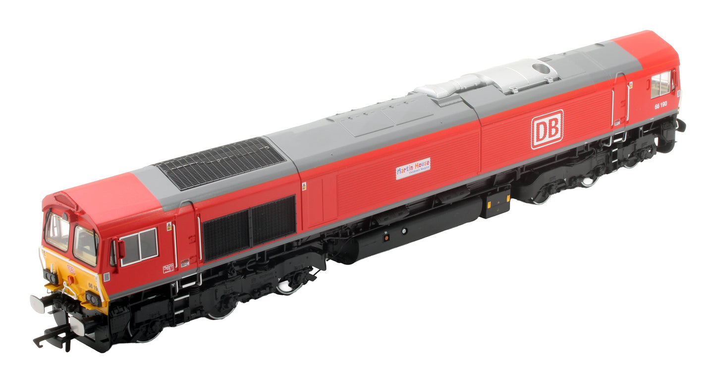Pre-Owned ACC3022-DCC Class 66190 'Martin House Children's Hospice' DB Red Diesel Locomotive - DCC Sound
