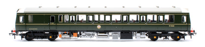 Pre-Owned 35-528 Class 121 Single-Car DMU W55028 BR Green (Small Yellow Panels)