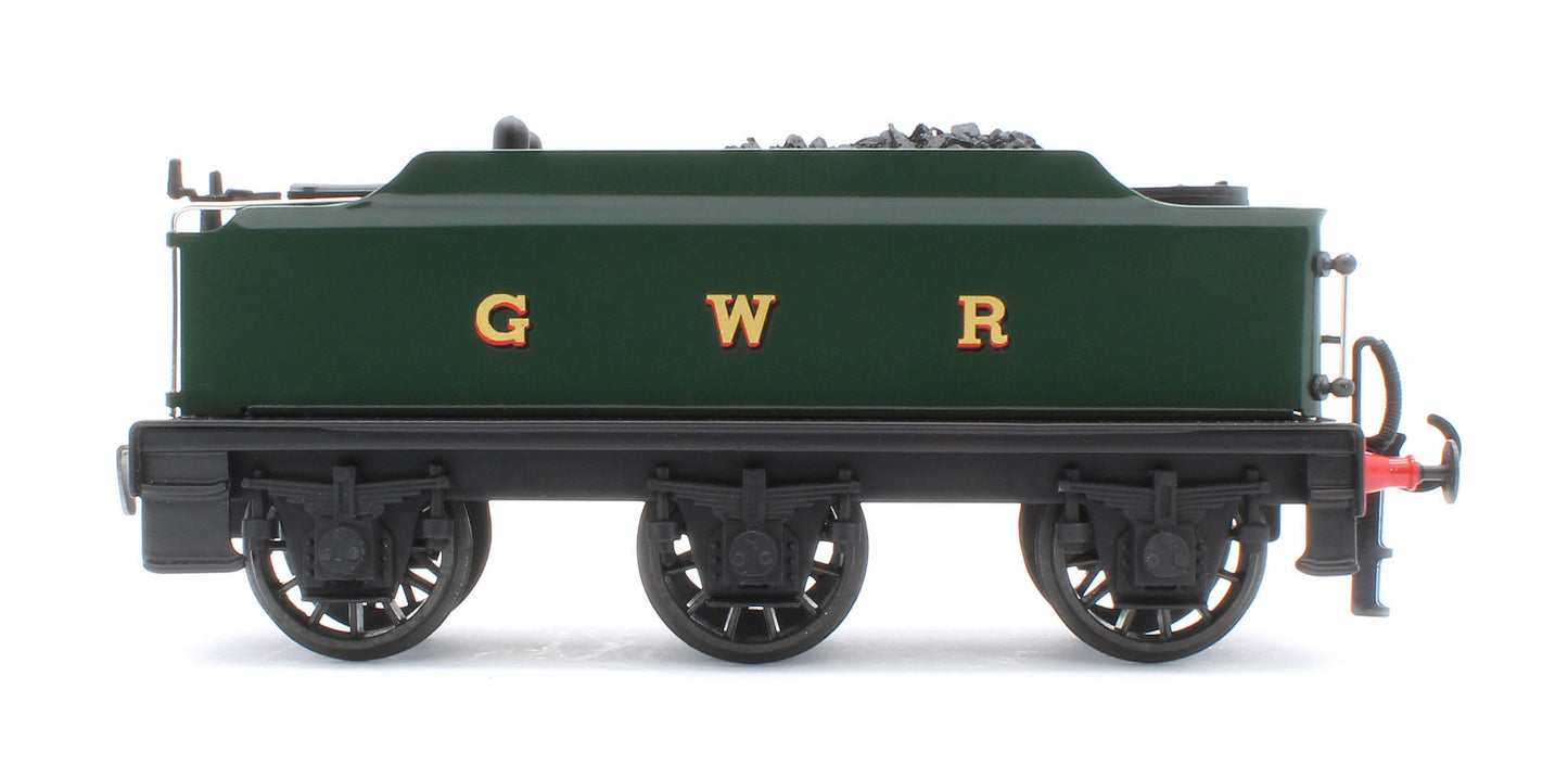 E/30-C1 "Duke" GWR Class 4-4-0 GWR Unlined Green w/ Black Curved Frame & Dean Tender Steam Locomotive