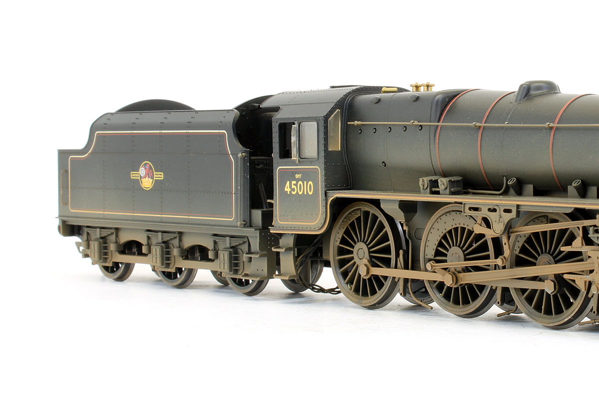 Pre-Owned BR 4-6-0 Black 5 '45010' Steam Locomotive - Weathered - DCC Sound