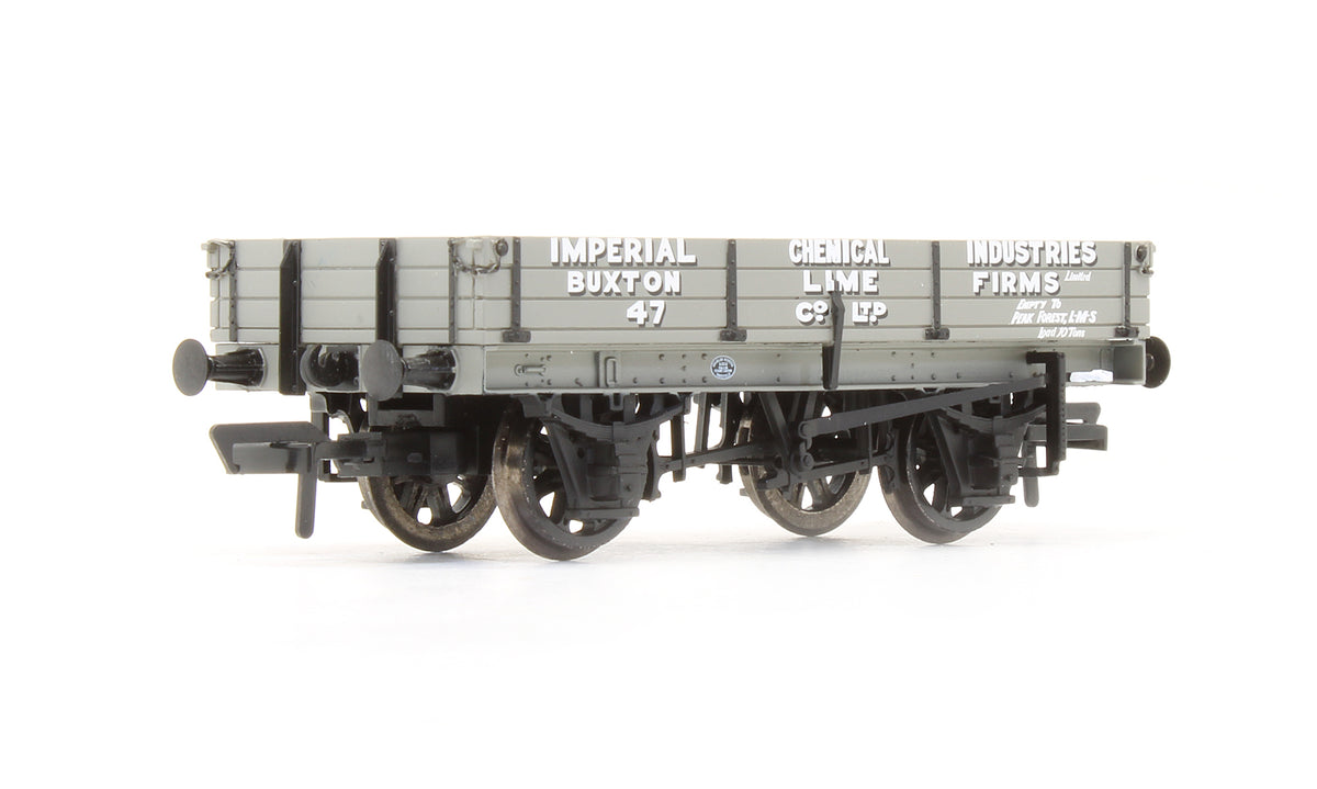 Pre-Owned 3 Plank Wagon 'ICI Buxton Lime' No.47