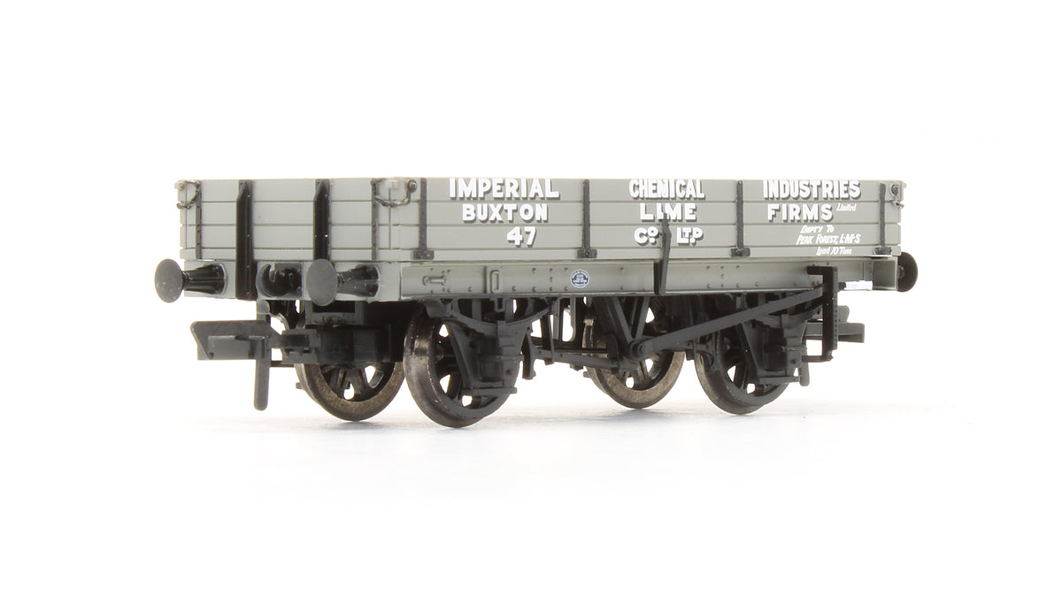 Pre-Owned 3 Plank Wagon 'ICI Buxton Lime' No.47