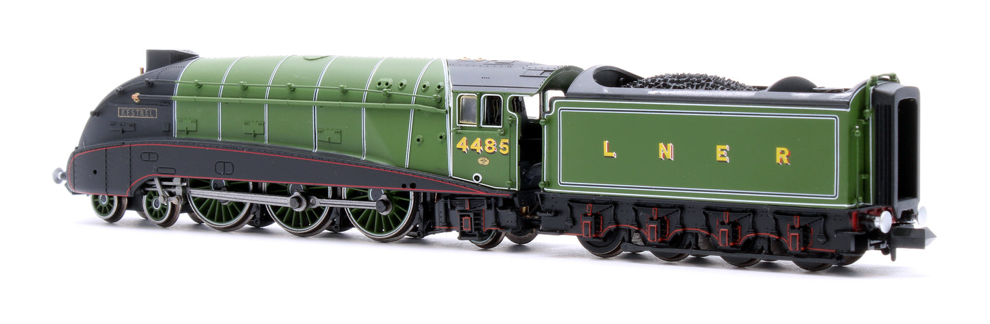 A4 Valanced Kestrel 4485 LNER Green - DCC Fitted