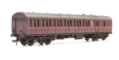 34-630 Pre-Owned MK1 Suburban Second Brake Coach BR Maroon 'E 43133' - Custom Weathered