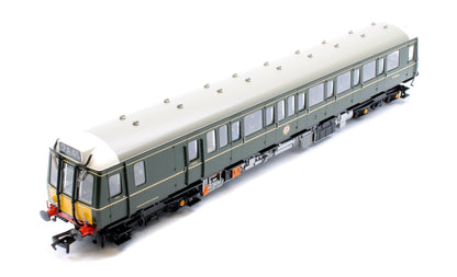 Class 121 Single-Car DMU W55028 BR Green (Small Yellow Panels) - Fitted Passengers