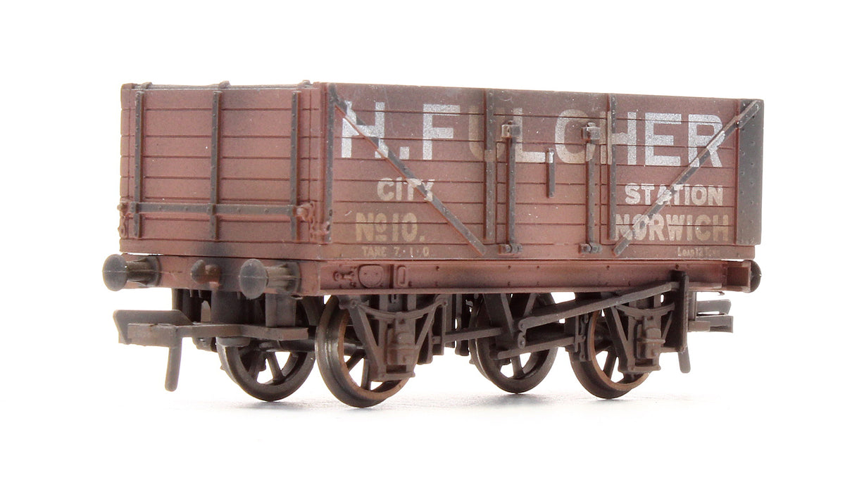 33-030 Pre-Owned Coal Trader Classics Set Of 3 East Anglia Private Owner Wagons - Custom Weathered