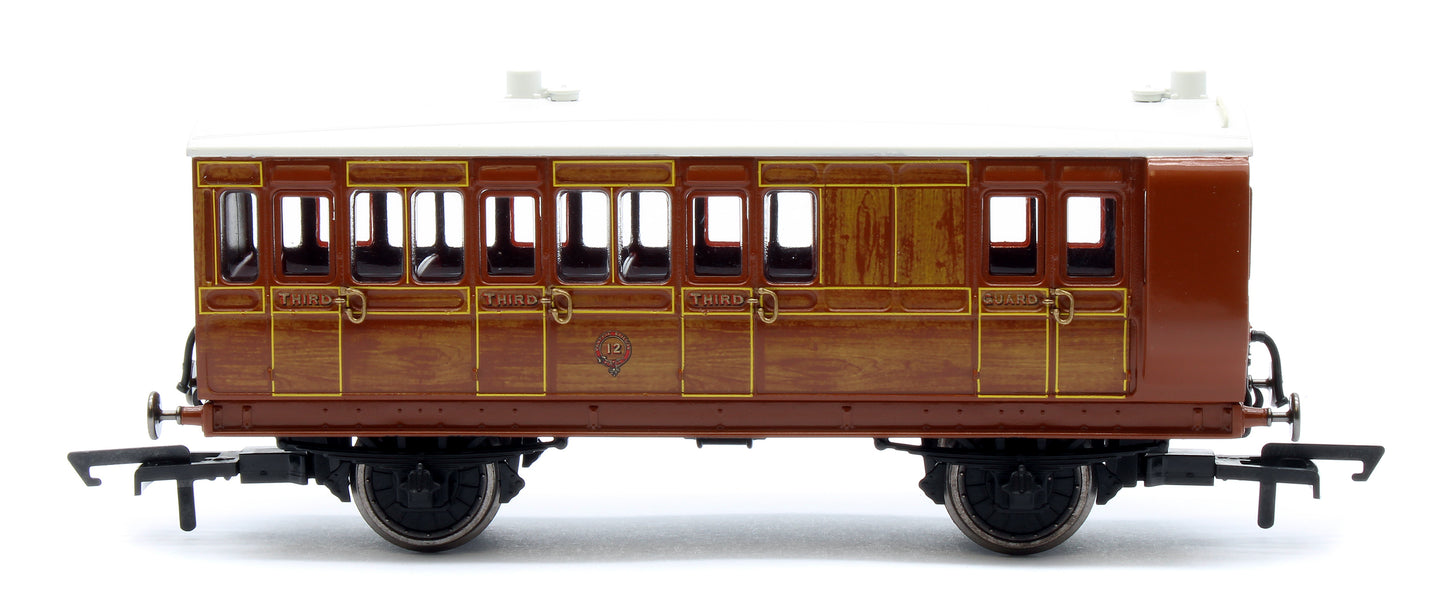 IoW CR 4 Wheel Coach Brake Third No.12