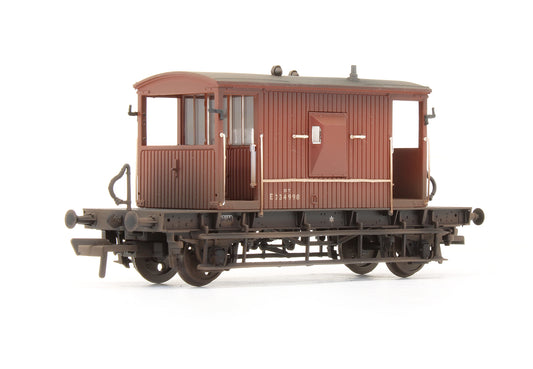 Pre-Owned 20T Brake Van BR Bauxite 'E234998' - Custom Weathered - Exclusive Edition