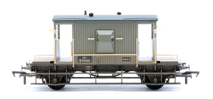 BR 20T Brake Van BR Grey (Early) B951105 - Weathered