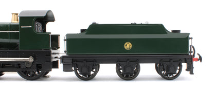 E/30-E "Dukedog" GWR Class 4-4-0 GW Unlined Green w/ Black Straight Frame & Churchward Tender Steam Locomotive