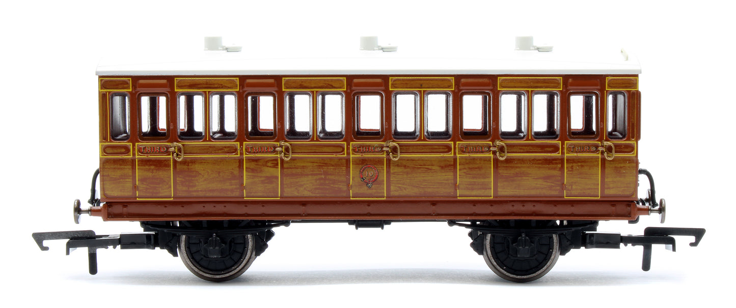 IoW CR 4 Wheel Coach (5 Door) 3rd Class No.10