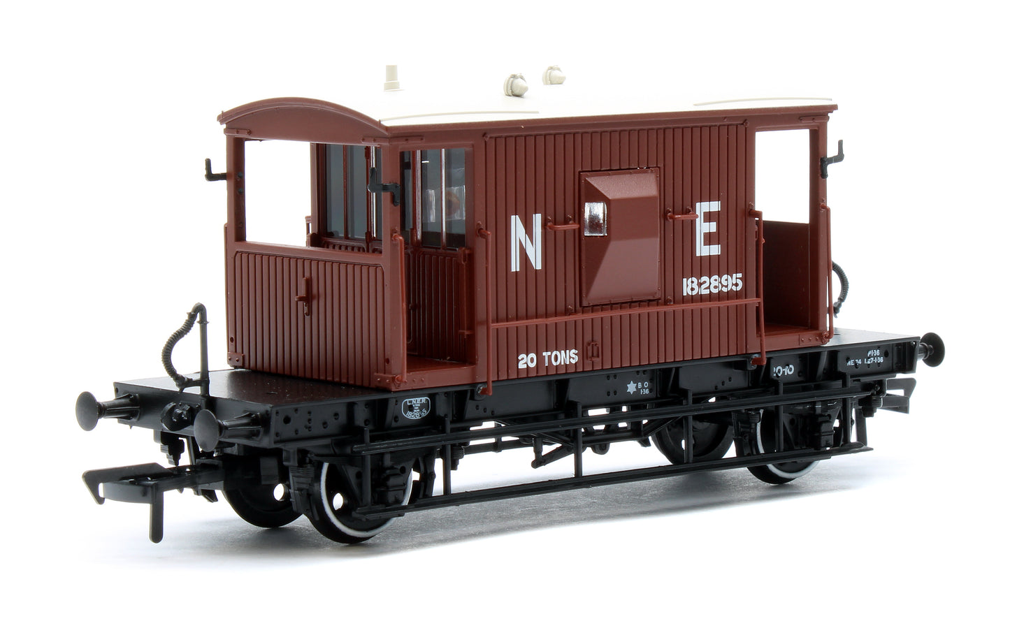 LNER 20T Brake Van LNER Bauxite 182895