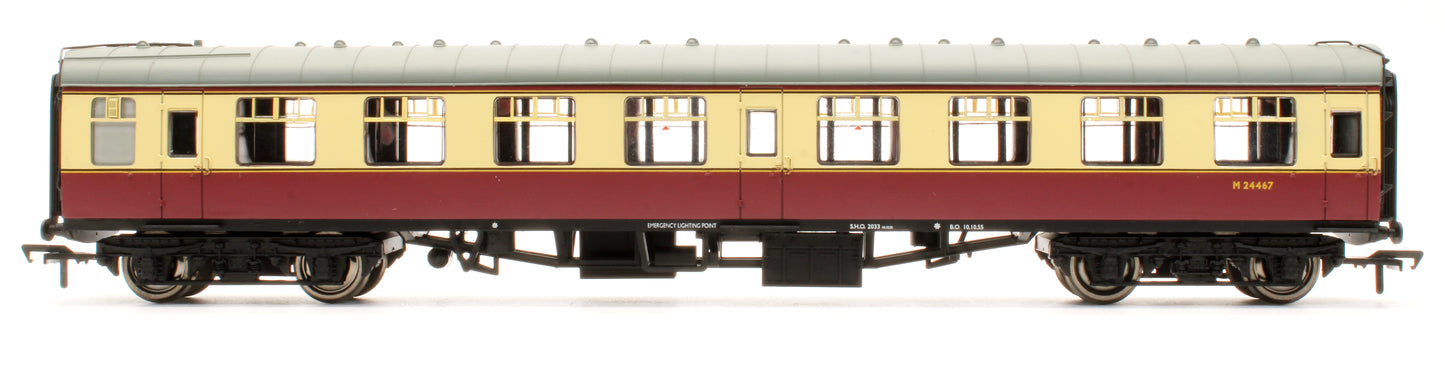 Pre-Owned 39-027A BR MK1 SK Corridor Coach Crimson & Cream 'M24467'