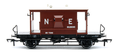 LNER 20T Brake Van LNER Bauxite 182895