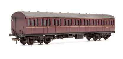 34-604B Pre-Owned MK1 Suburban Second Coach BR Maroon 'E46086' - Custom Weathered