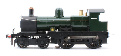 E/30-E "Dukedog" GWR Class 4-4-0 GW Unlined Green w/ Black Straight Frame & Churchward Tender Steam Locomotive