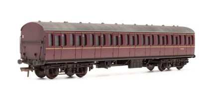 34-604B Pre-Owned MK1 Suburban Second Coach BR Maroon 'E46086' - Custom Weathered