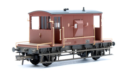 BR 20T Brake Van BR Bauxite (TOPS) B953755 - Weathered