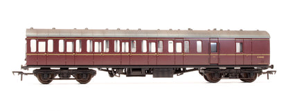 34-627B Pre-Owned MK1 Suburban 2nd Brake Coach BR Maroon 'E43132' - Custom Weathered