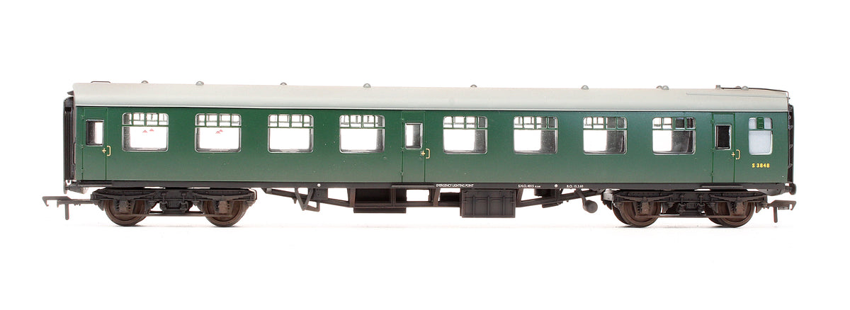 Pre-Owned 39-053F BR MK1 Second Open SO (SR) Green Coach 'S3848' - Custom Weathered